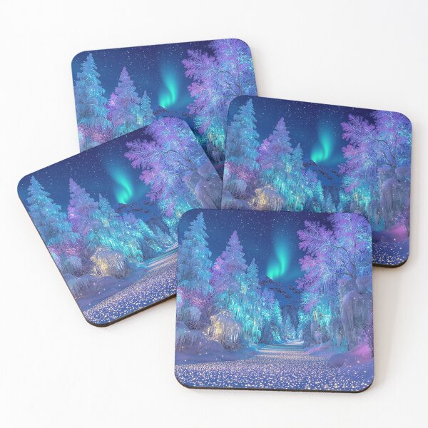 Item preview, Christmas Crystal Forest Winter Wonderland designed and sold by acceleratorhams.