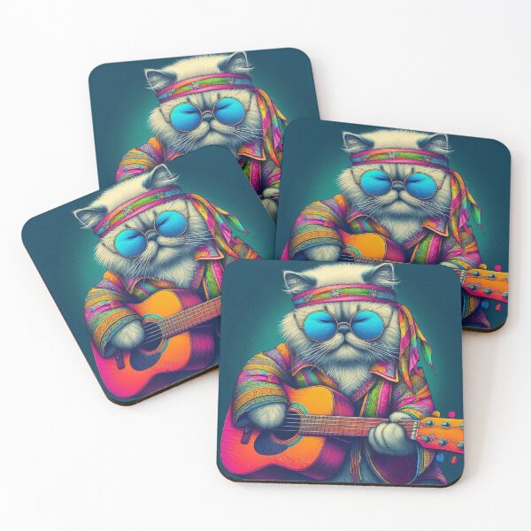 Item preview, cute hippie himalayan cat designed and sold by Dogandesighn.