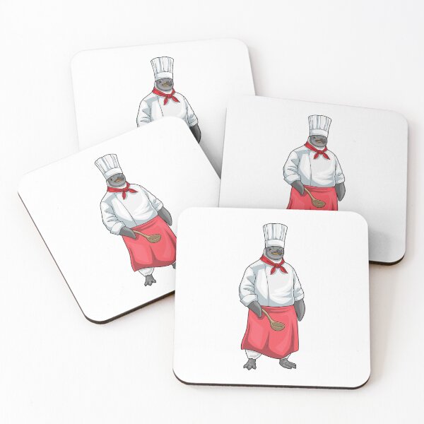 Item preview, Penguin Cook Chef hat Cooking designed and sold by Snabdesign84.