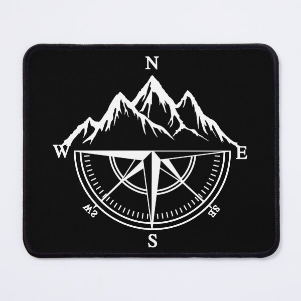 Item preview, Mountain landscape compass designed and sold by DariusZD.