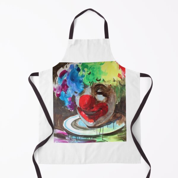 Item preview, Oil painting Head clown Ed Potapenkov designed and sold by ukrainianvin.