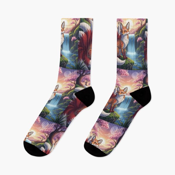 Item preview, Kitsune's Cherry Blossom Sunset designed and sold by FoxVibes.