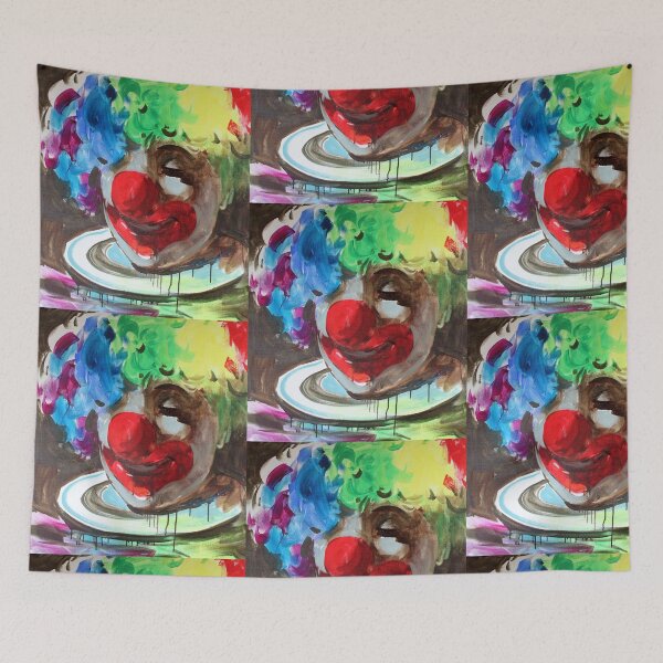 Item preview, Oil painting Head clown Ed Potapenkov designed and sold by ukrainianvin.