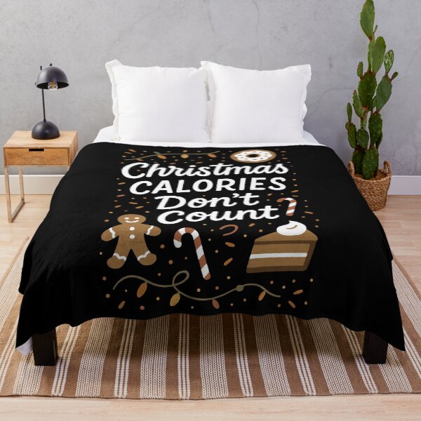 Item preview, Christmas Calories Don't Count Holiday Humor designed and sold by LuminOrb.