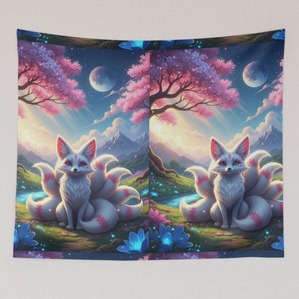 Item preview, Kitsune's Sakura Moon Glade designed and sold by FoxVibes.