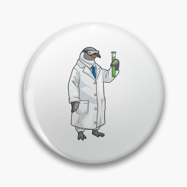 Item preview, Penguin Scientist Test tube Laboratory designed and sold by Snabdesign84.