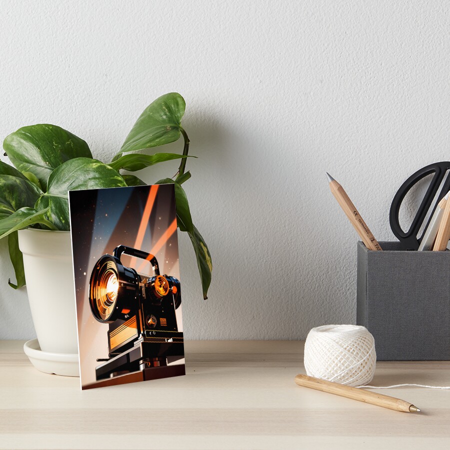 Item preview, Art Board Print designed and sold by Cine8.