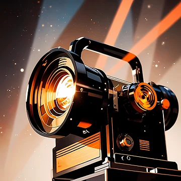 Artwork thumbnail, Retro Projection Cinema by Cine8