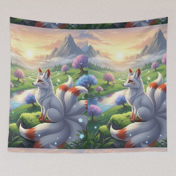 Item preview, Kitsune's Enchanted Valley Dawn designed and sold by FoxVibes.