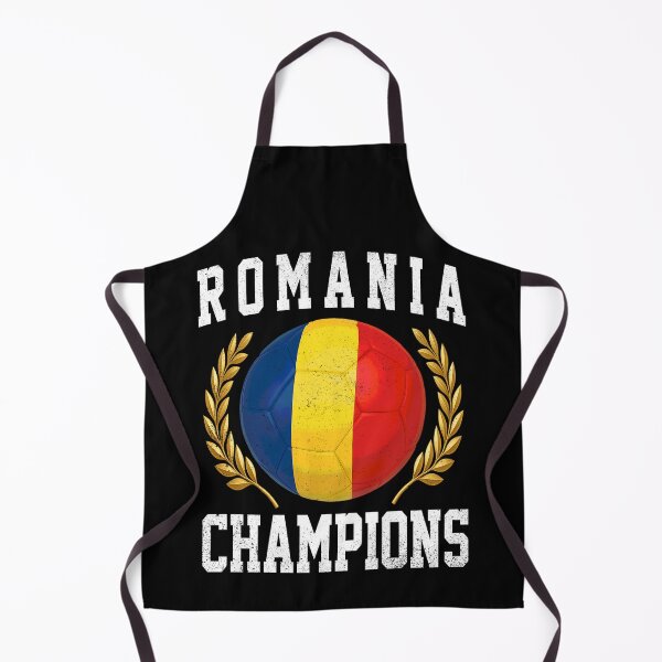 Item preview, SOCCER BALL FLAG CHAMPIONS - ROMANIA - Fans and Teams for Men and Women T-shirt designed and sold by wallsandpatts.