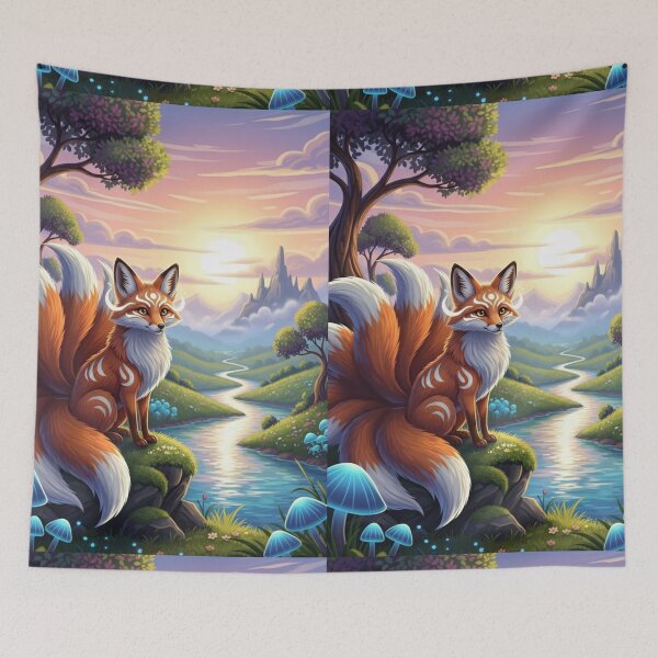 Item preview, Kitsune's Enchanted Sunset designed and sold by FoxVibes.