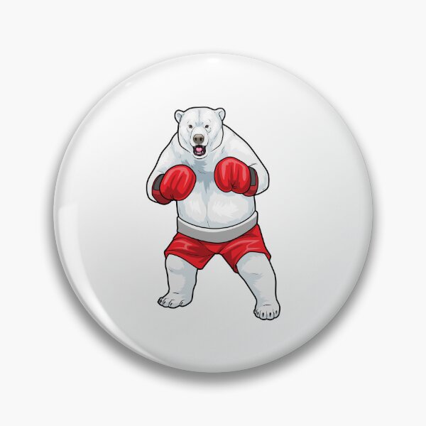 Item preview, Polar bear Boxer Boxing gloves Boxing designed and sold by Snabdesign84.