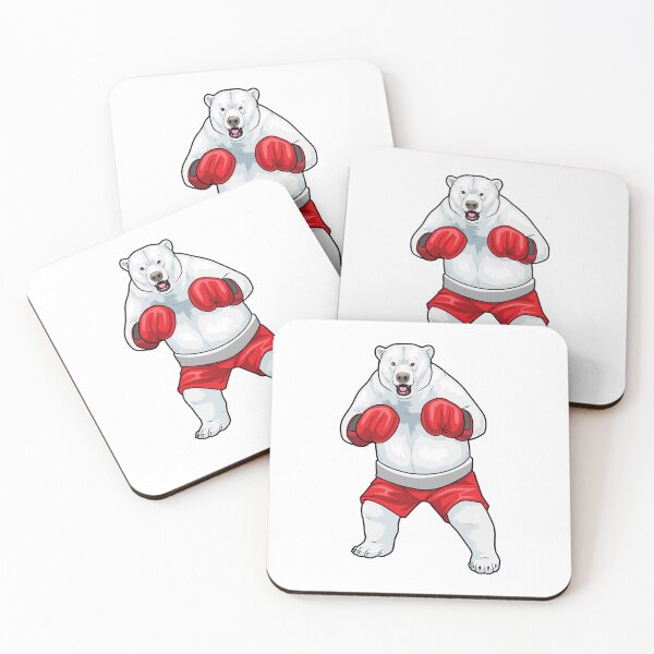Item preview, Polar bear Boxer Boxing gloves Boxing designed and sold by Snabdesign84.