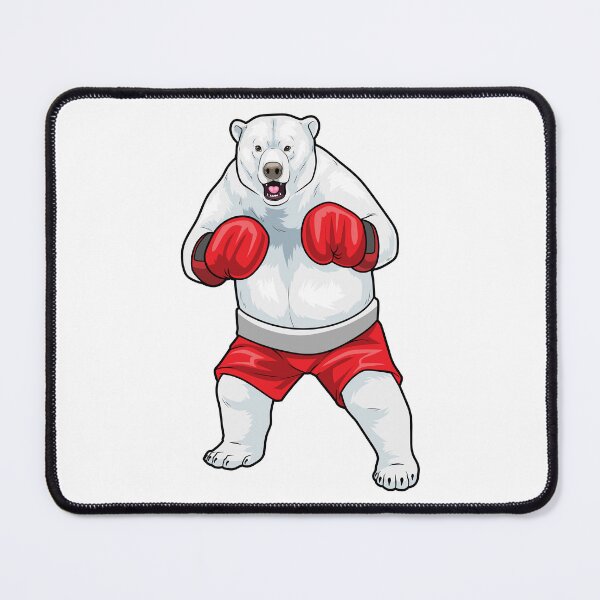 Item preview, Polar bear Boxer Boxing gloves Boxing designed and sold by Snabdesign84.