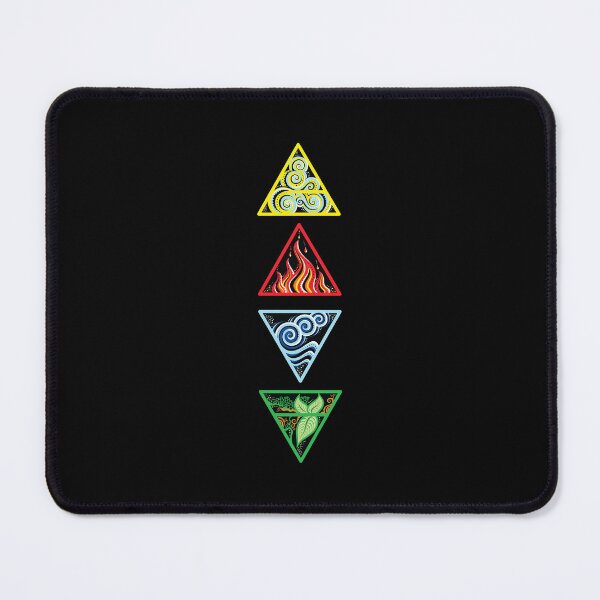 Item preview, Four Elements Vertical Symbols - Air, Fire, Water, Earth designed and sold by SheeArtworks.