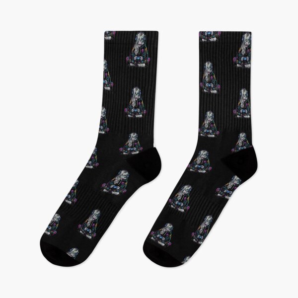 Item preview, Skeleton Gamer Girl | Sugar Skull Gamer Art – Gothic Cute Aesthetic designed and sold by ColorSplash123.