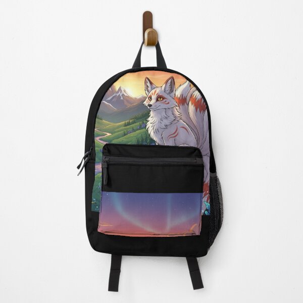 Item preview, Kitsune's Sunset Mountain Vista designed and sold by FoxVibes.