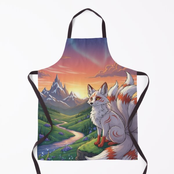 Item preview, Kitsune's Sunset Mountain Vista designed and sold by FoxVibes.