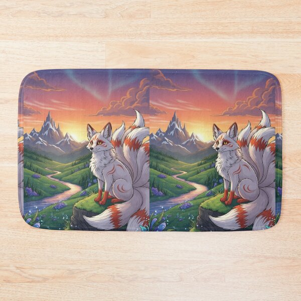 Item preview, Kitsune's Sunset Mountain Vista designed and sold by FoxVibes.