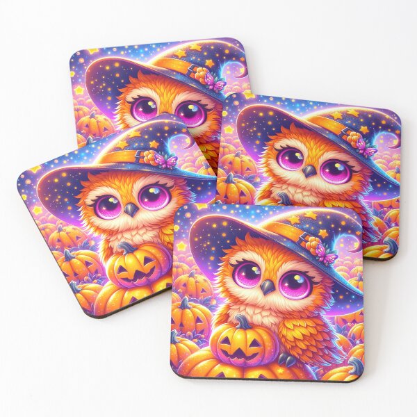 Item preview, Enchanting Owl & Pumpkin designed and sold by Jbl55.