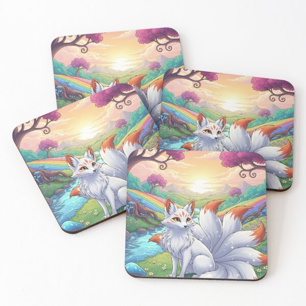 Item preview, Rainbow Kitsune's Enchanted Glade designed and sold by FoxVibes.