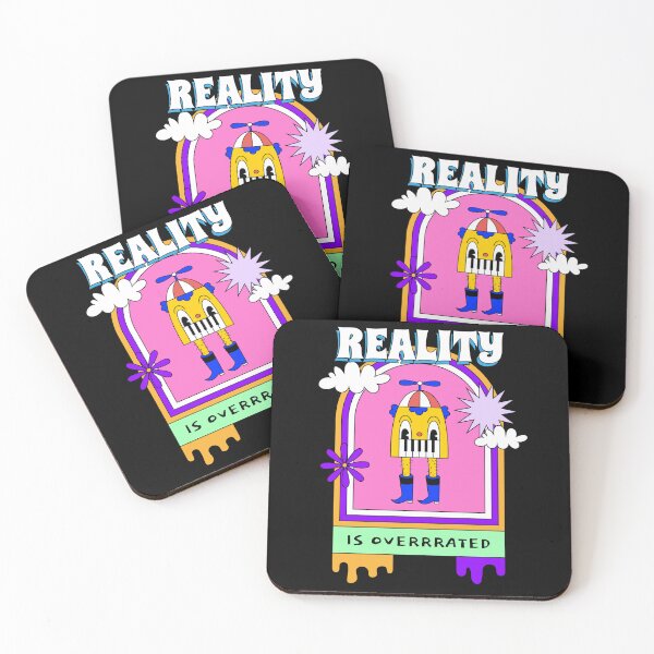 Item preview, Life: Reality is overrated - bizarre designed and sold by AlfredsTees.