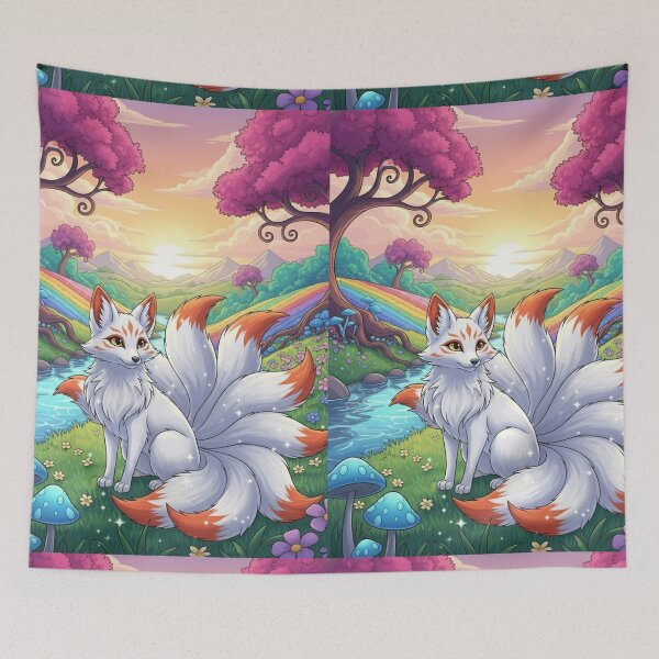 Item preview, Rainbow Kitsune's Enchanted Glade designed and sold by FoxVibes.