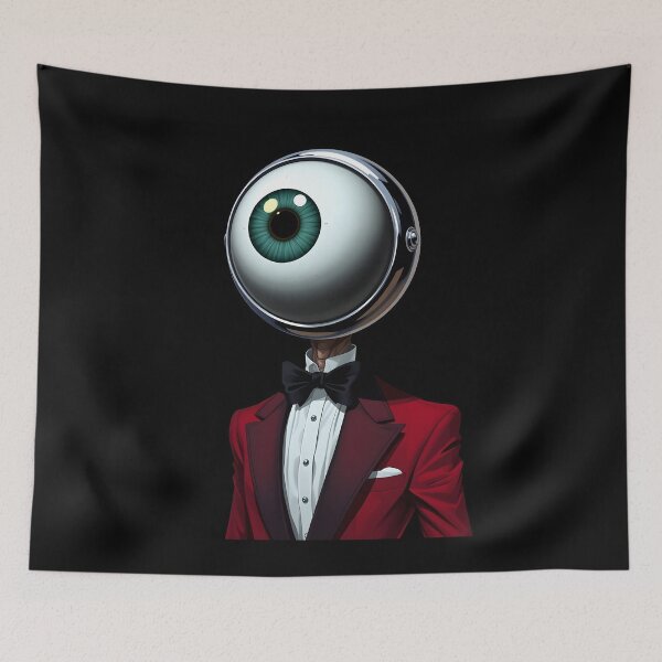 Item preview, An Eyeball In A Tuxedo  designed and sold by Henrybubbles400.