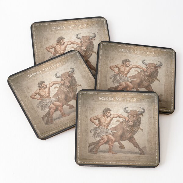 Item preview, Merry Mithras - Alternative Christmas Card designed and sold by Abstractarium.