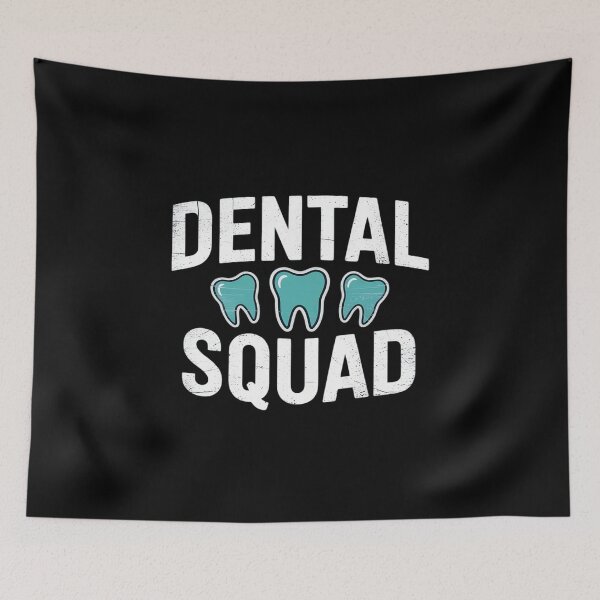 Item preview, Dental Squad Teeth Job Tooth Women Dental Assistant designed and sold by HuValverdeArt.