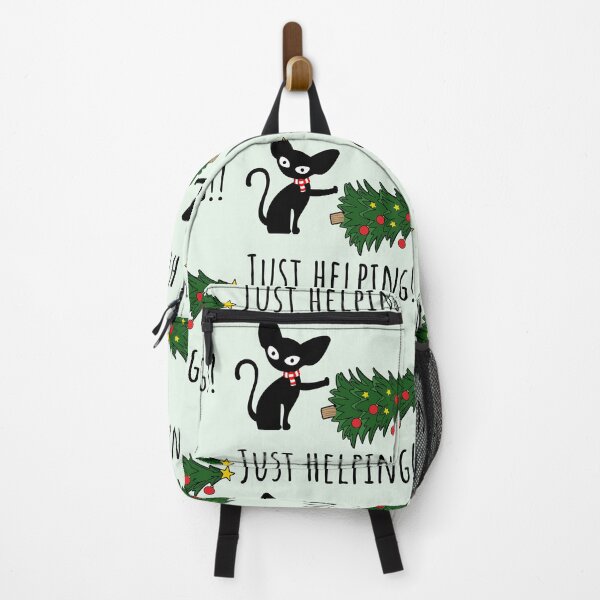 Item preview, Just Helping!! Funny Sphynx Cat Christmas Tree Design designed and sold by The High Hippo.