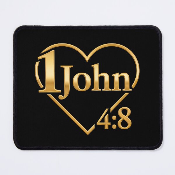 Item preview, God Is Love - 1 John 4:8 | Christian Faith Art v.6 by All43 designed and sold by All43.
