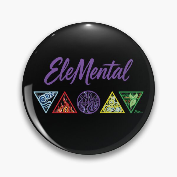 Item preview, "EleMental" Five Elements - Air, Fire, Water, Earth & Ether designed and sold by SheeArtworks.