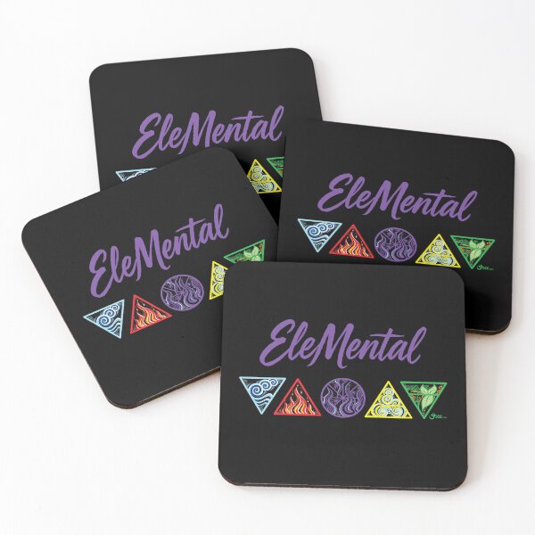 Item preview, "EleMental" Five Elements - Air, Fire, Water, Earth & Ether designed and sold by SheeArtworks.