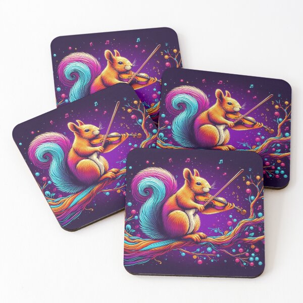 Item preview, Cute violinist Squirrel  designed and sold by Dogandesighn.