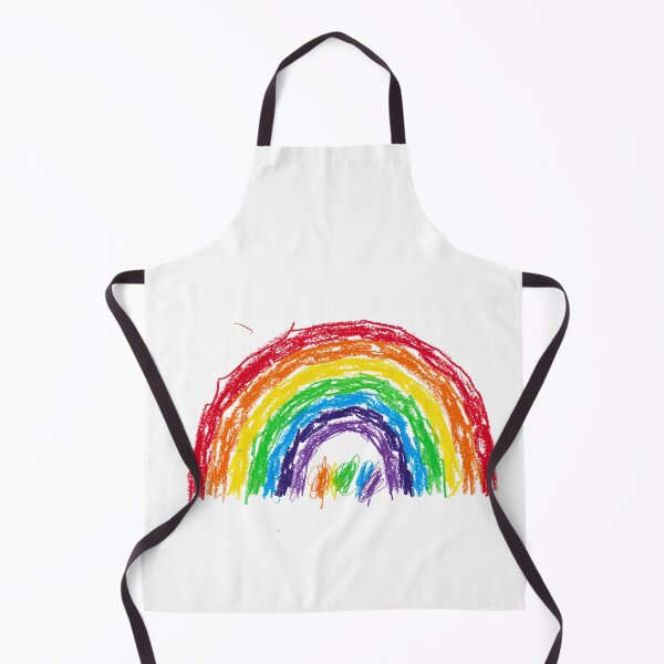 Item preview, Child’s Crayon Rainbow – Whimsical Hand-Drawn Art designed and sold by Kavya Art.