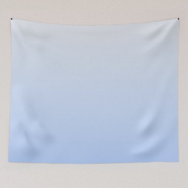 Item preview, Watercolor Bleed Gradient | Mist White to Sky Blue Serenity designed and sold by Polariszero.