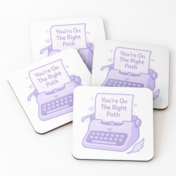 Item preview, Celestial Typewriter | Kawaii Manifestation Art | Celestial Art | Soft Feminine Cosmic Sticker designed and sold by HerDreamCodes.