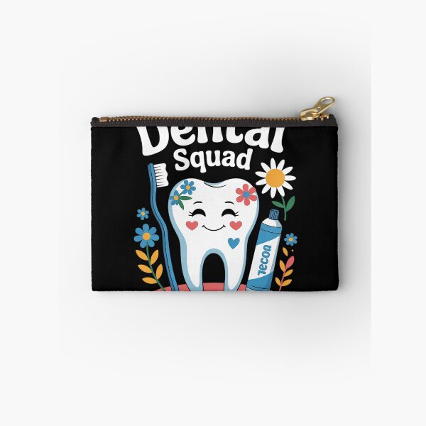 Item preview, Dental Vibes Flowers Women Dental hygienist Dentists Squad designed and sold by HuValverdeArt.