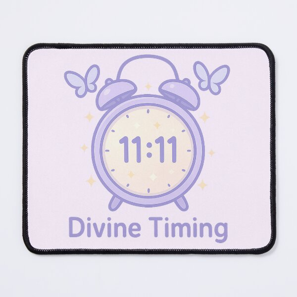 Item preview, 11:11 Wish Clock | Divine Timing Sticker | Angel Number Art | Kawaii Manifestation Art & Luck Charm designed and sold by HerDreamCodes.