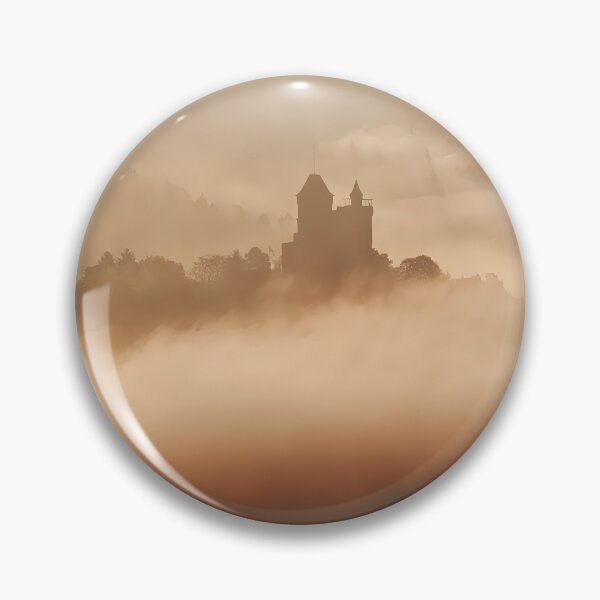 Item preview, Berwartstein Castle in the fog designed and sold by Palatinasart.