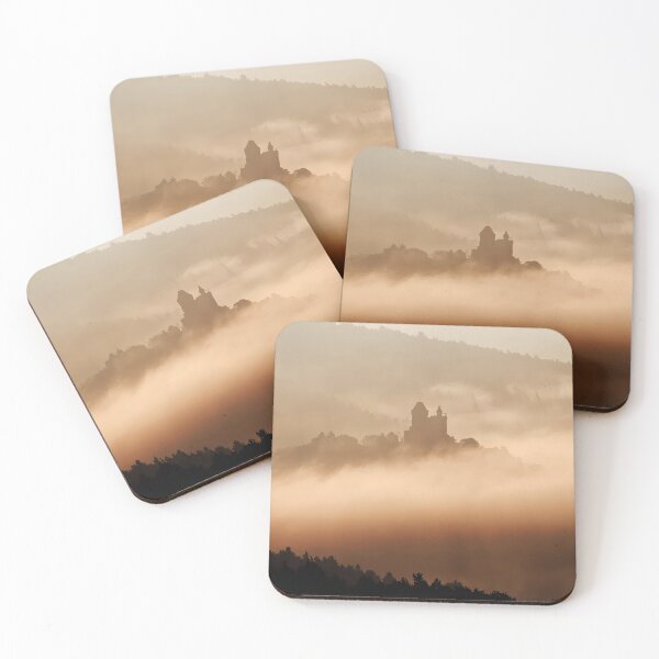 Item preview, Berwartstein Castle in the fog designed and sold by Palatinasart.