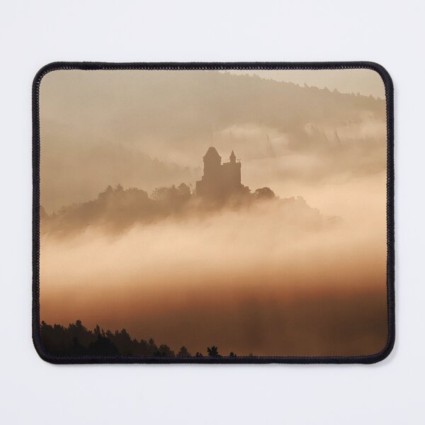 Item preview, Berwartstein Castle in the fog designed and sold by Palatinasart.