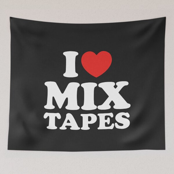 Item preview, I Love Mix Tapes designed and sold by shitpostee.