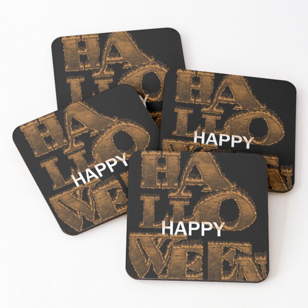 Item preview, happy halloween text art designed and sold by  Mudikeys.