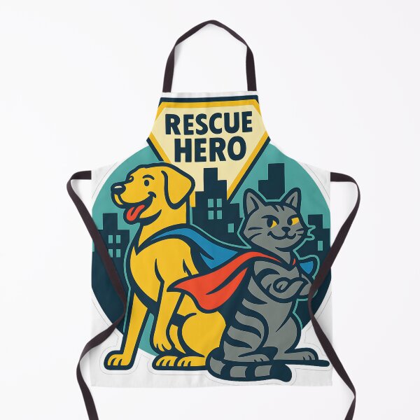 Item preview, Rescue Pet Hero – Custom Name Dog & Cat Rescue Hero Tee Sticker designed and sold by StickyGuys.