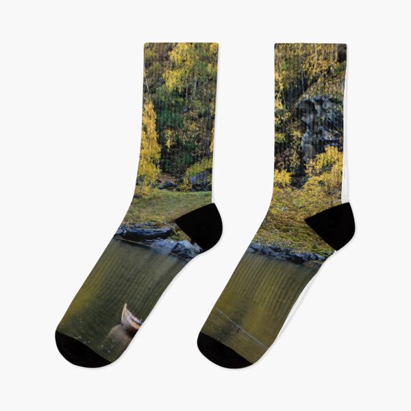 Item preview, Flam Aurlandsfjord Norwegian Fjord Norway designed and sold by AndyEvansPhotos.