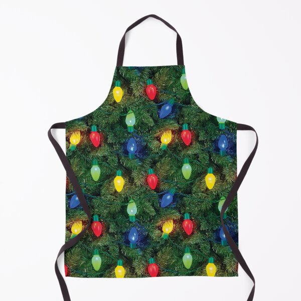 Item preview, Copy of Bokeh Seamless Real Christmas Tree Camo and Printed Lights Pattern designed and sold by ChattanoogaTee.