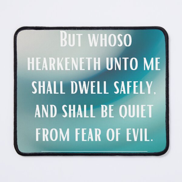 Item preview, Proverbs 1:33 designed and sold by Undonemadenew.