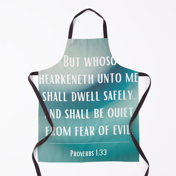 Item preview, Proverbs 1:33 designed and sold by Undonemadenew.